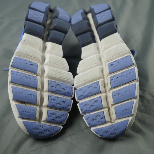Zapatos On Running Cloud para mujer talla 9,5 azul blanco CloudTec ligeros deportivos - Imagen 12 de 14