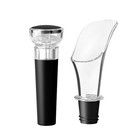 Wine Aerator Aromas Enhancement Black And Transparent Elegant Accessories