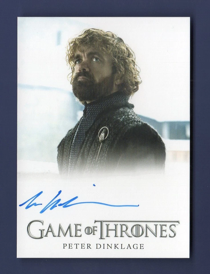 Game of Thrones Legends of the Realm Incentive Box Autograph Peter Dinklage - Image 3 of 3