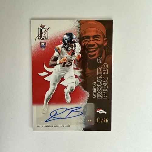 2025 Topps Signature Pat Bryant Rookie Class Autographs (RAW)