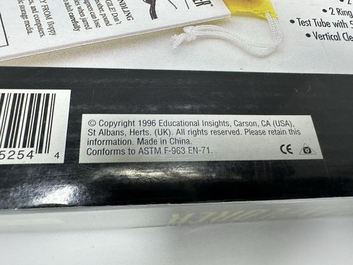 Magnetic Explorer Educational Insights Activity Set STEM Magnet Kit Vintage 1996 - Picture 3 of 7