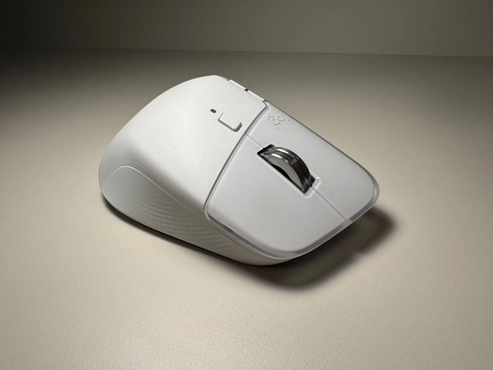 Logitech MX Master 4 Wireless Maus Bluetooth USB-C Logitech Bolt Hellgrau - Bild 3 von 4