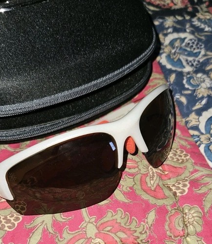 New Sundog Pumped White Orange Mens Sunglasses - Picture 5 of 8