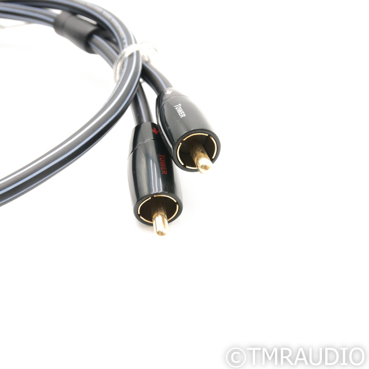 AudioQuest Tower RCA Cable; 0.6m Stereo Interconnect; Lot of 5