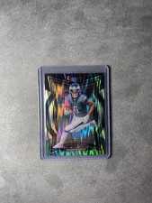 2024 Panini Select - Concourse Devonta Smith #51 Black & Green Shock Prizm