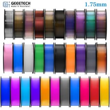 BUY 10 PAY 6 Geeetech 1.75mm PLA/PETG/Silk/ABS /ASA/TPU 3D Filament 0.5/1KG US
