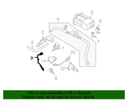 Genuine Nissan Oxygen Sensor 22693-1AA0A - Picture 2 of 3