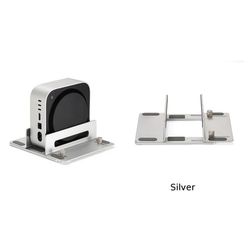 Elevate Your Workspace with Aluminum Vertical Stand for Mac Mini M44Pro - Afbeelding 9 van 13
