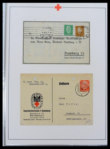 RED CROSS 1917-1980 MNH Used Covers FDC Imperforated 8 Albums Stamp Collection - Picture 9 of 12