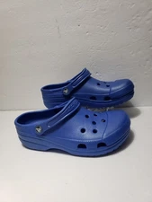 CROCS Classic Thicker Reinforced Toe Unisex Clogs Size Women 8-9/Men 6-7