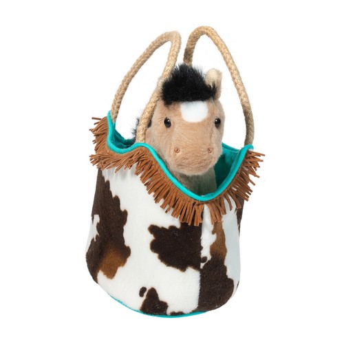 Bolso de Mano Douglas Western Sassy Sak con Juguete de Peluche de Caballo Bucksin, 7" - Imagen 2 de 3