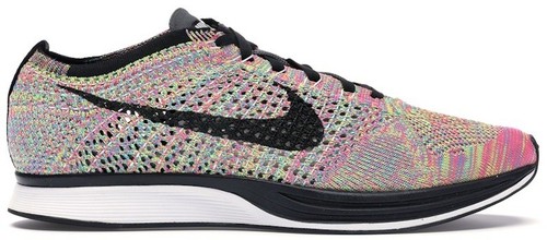 Nike Flyknit Racer 526628-400 Game Royal Hyper Pink Volt Men’s 12 Running Shoes 2014 NIKE FLYKNIT RACER GAME ROYAL PINK FLASH 526628 400 Sz  main image 2