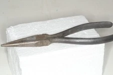 Vintage Crescent 654 - 6" Needle Nose Pliers Made In USA Crestoloy