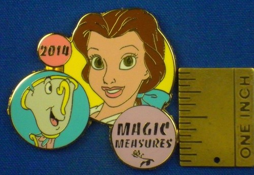 Prinzessin Belle & Chip Die Schöne und das Biest Magische Maße Pin # 102965 - Bild 2 von 4