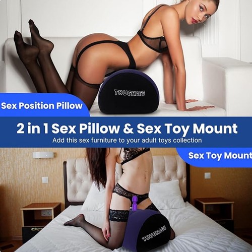 TOUGHAGE Inflatable Sex Pillow Love Furniture Position Aid Wedge Cushion Sex Toy - Picture 14 of 24