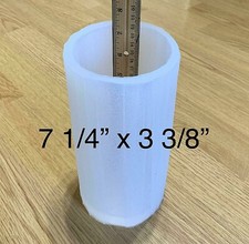silicone big pillar Candle Mold Homemade 7''
