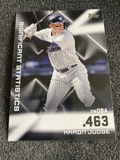 2023 Topps Baseball Series 2 Aaron Judge Significant Statistics SS-1-NY Yankees