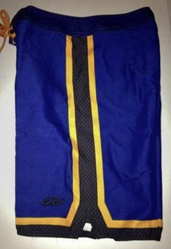 NIKE 6.0 Full Court Blue Gold Board Shorts Swim Trunks Boardshort NEW Boys 10 25 - Picture 4 of 5