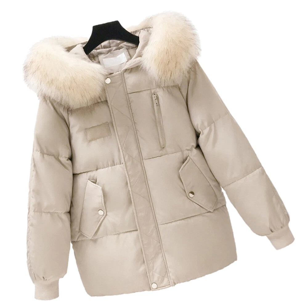 VETEMENTS Grande Lana Collo Cotone Abbigliamento Donna Caldo Felpe Invernale Cappotto Donna Donna