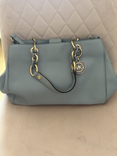 Michael Kors "Cynthia" Crossbody Tote Bag In Tan - Picture 5 of 5
