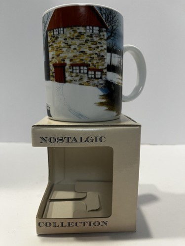 Tazas H. Hargrove, Colección Nostálgica Americana, Granja de Invierno - Imagen 3 de 3