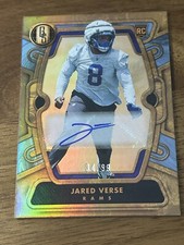 Jared Verse 2024 Gold Standard Rookie Platinum Autograph RC AUTO /99 Rams DROY