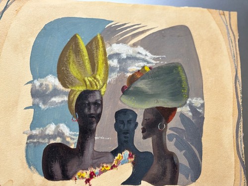 Bob Westland art-peintures-années 1940- île dames- couleur et noir et blanc - Photo 9/16