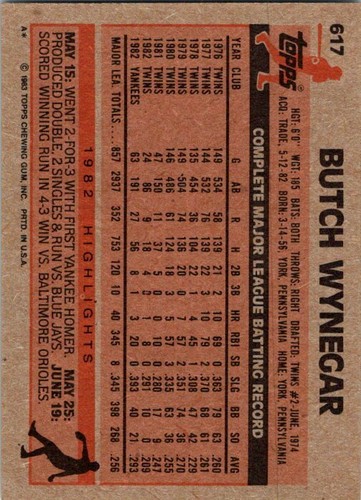 1983 Topps Baseball - Pick Choose Your Cards List 4 - Picture 245 of 379