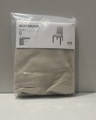 IKEA ORIGINAL BERGMUND Chair Cover, Hallarp Beige Brand NEW - Picture 5 of 5