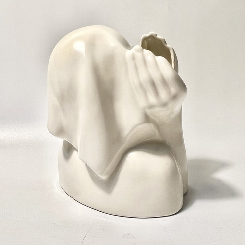 VTG Catalina Island Pottery Head Vase 1938 Peasant Girl by Artist Dorr Bothwell - Picture 4 of 10