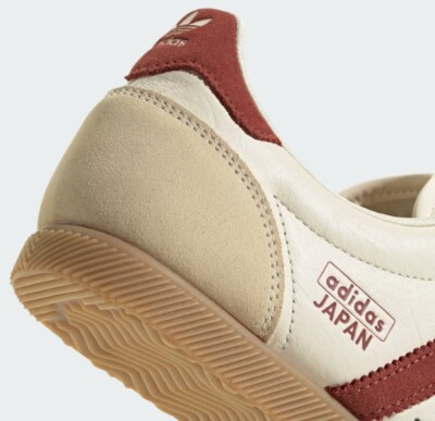 ◆adidas◆ Japan Cream White Ruby JR0557 New Adidas Women's Japan Shoes - Cream White / Preloved Ruby