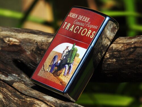 John Deere Zippo Lighter - General Purpose Tractors - Leaping Deer - # 20680 - Picture 4 of 12