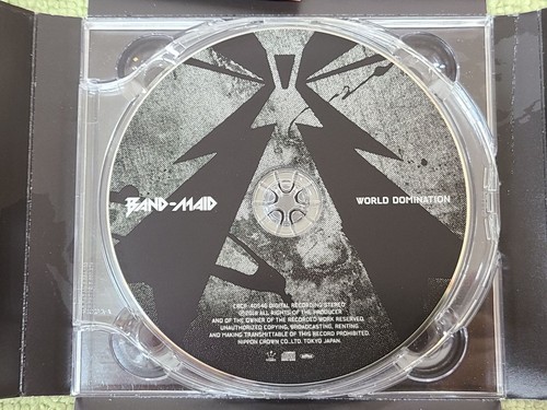 BAND-MAID CD & DVD BD WORLD DOMINATION Limited Edition B Japan Import Excellent - 第 6/8 張圖片