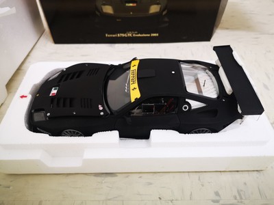1/18 Kyosho Ferrari 575 GTC Evoluzione Black RARE BRAND NEW FREE  