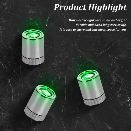 LED Mini Lights, Small Led Lights for Crafts Dollhouse Silver Plastic w/ Battery - Picture 17 of 25