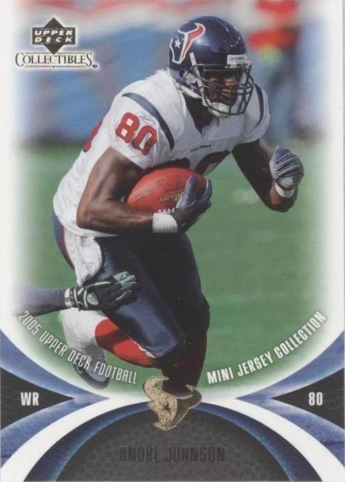 2005 Upper Deck Collectibles Mini Jersey Collection Andre Johnson #23 - 1 of 2