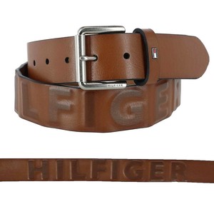 Tommy Hilfiger Men's 11TL01X049 35mm Smooth Feather Edge Leather Belt