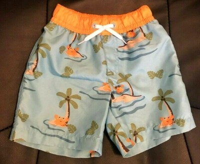 NWT Gymboree Boys Swim Trunks Swimsuit Shorts NEW Bathing Suit
