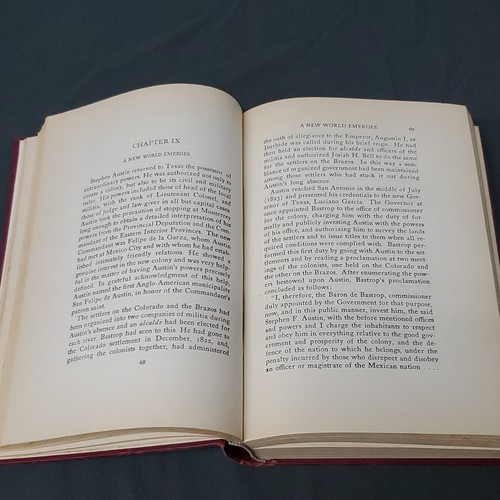 THE ROMANTIC STORY OF TEXAS PETER MOLYNEAUX 1st Ed 1936 HC Cordova Press Nice - Picture 10 of 15
