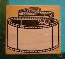 Posh Impressions FILMSTRIP FRAME Rubber Stamp Z7946