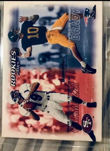 2000 Skybox Dominion Rookies Pairs #234 Tom Brady RC ROOKIE New England Patriots