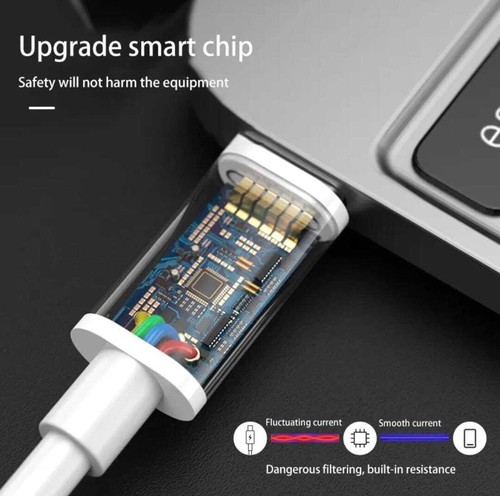 Câble Chargeur Rapide USB-C vers USB-C 3A 60W pour Samsung Macbook Type-C Cordon CANADA - Photo 11 sur 16