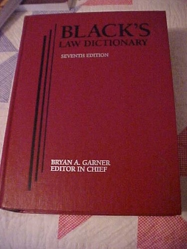 2002 Black's Law Dictionary 7th Edition Bryan A. Garner Editor 78266 Red Cover - Picture 1 of 6