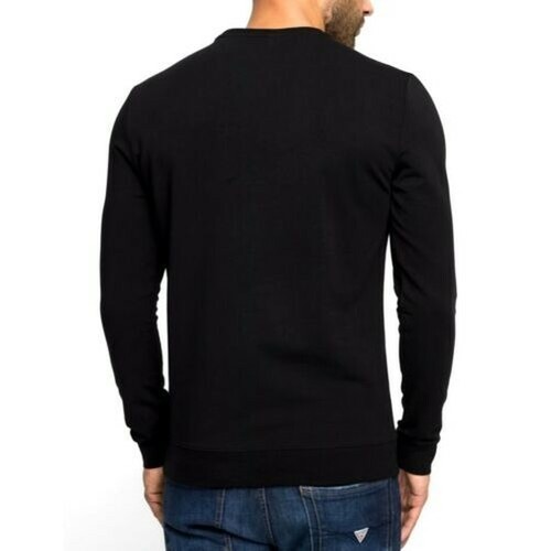 GUESS Sweatshirt Men's Sweater Stretch Logo Front Sweat M0YQ37K7ON0 - Picture 3 of 9