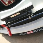 Texture Adjustable Front License Plate Mount Bracket Relocator Holder Decoration