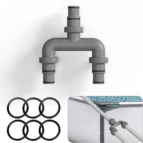 For Intex Pool Adapter Hose Connector 1.5 in to 1.25 in /1.5 in/3-way Connector - Picture 7 of 21