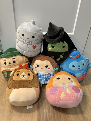 Squishmallow Wizard Of Oz Set All 7 Characters 8 Tall NWT 85th Anniversary