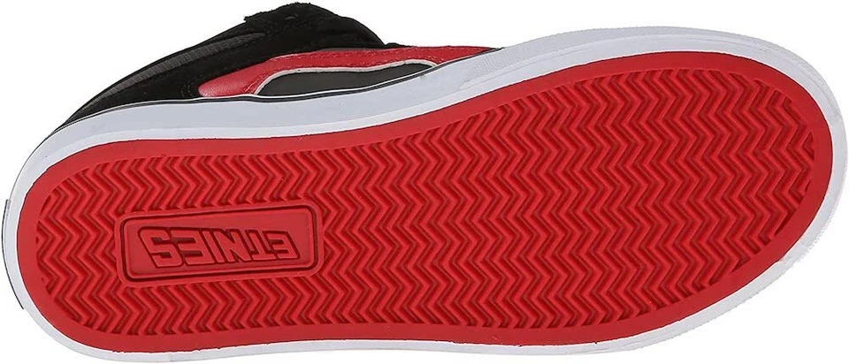 Zapatillas Etnies Niños Pequeños Talla 2 RVM Patín Vulcanizado Negro Gris Oscuro Rojo Nuevas Foto 4 de 4