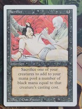 Flawless Unplayed Sacrifice Qimira Free Top Loader 