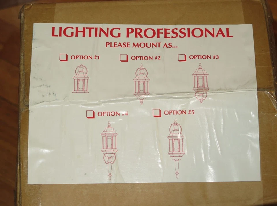 Kenroy Lighting Custom Fit 16266WH Exterior 7" Blanco Linterna de Pared Lámpara Foto 2 de 3